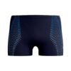 בגד ים ספורטיבי של Speedo בצבע כחול עם דוגמה חכמה.