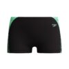גלבוס שחור עם ירוק של Speedo, בגדי ים ספורטיביים לאוניברסי.
