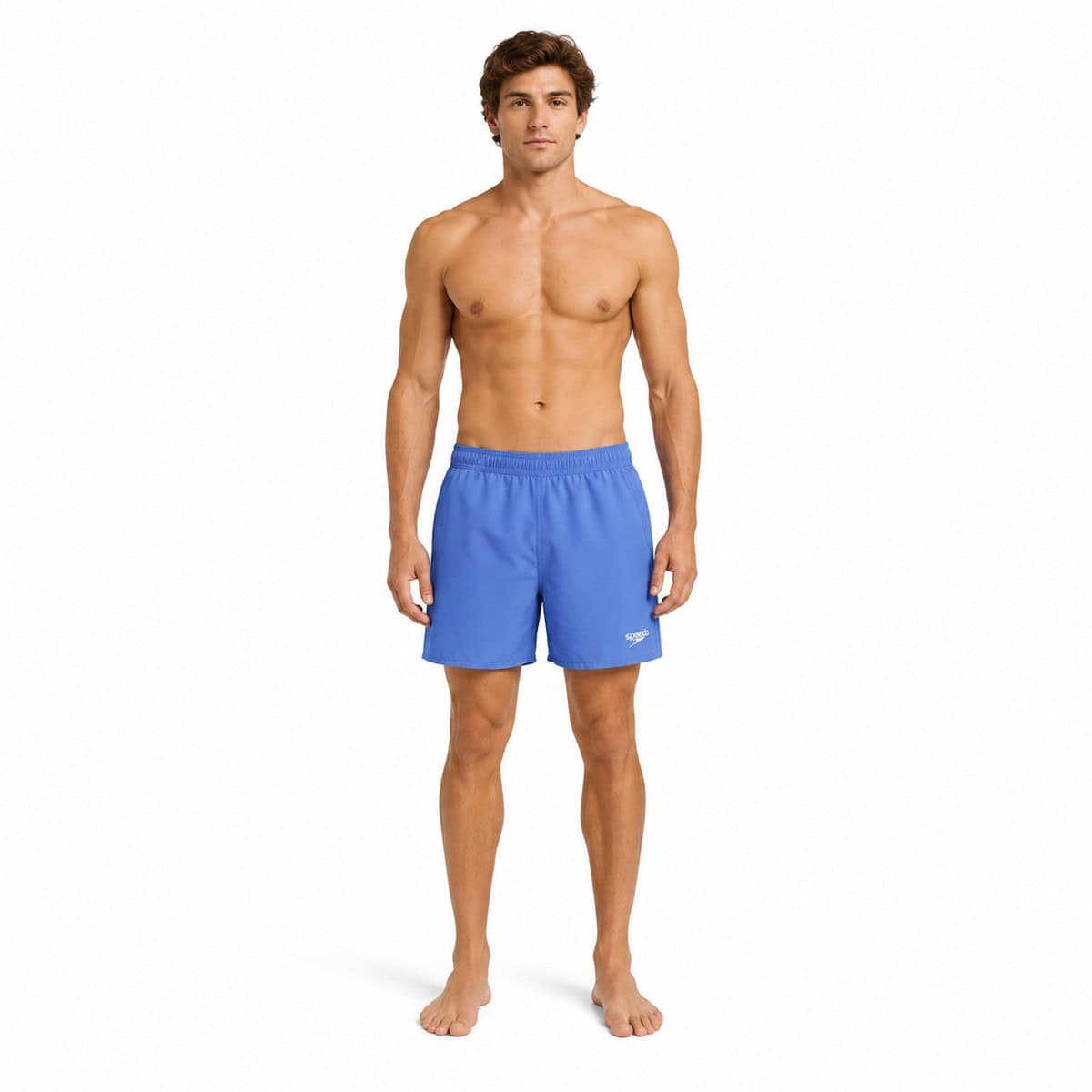 בגד ים קצרים כחול של Speedo לגברים, עיצוב ספורטיבי ואיכותי.