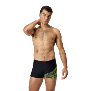 בגד ים מכנסון לגברים | Mens Medley Logo Aquashort